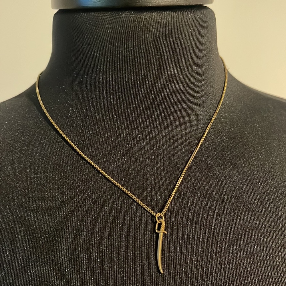 Samurai Sword Necklace
